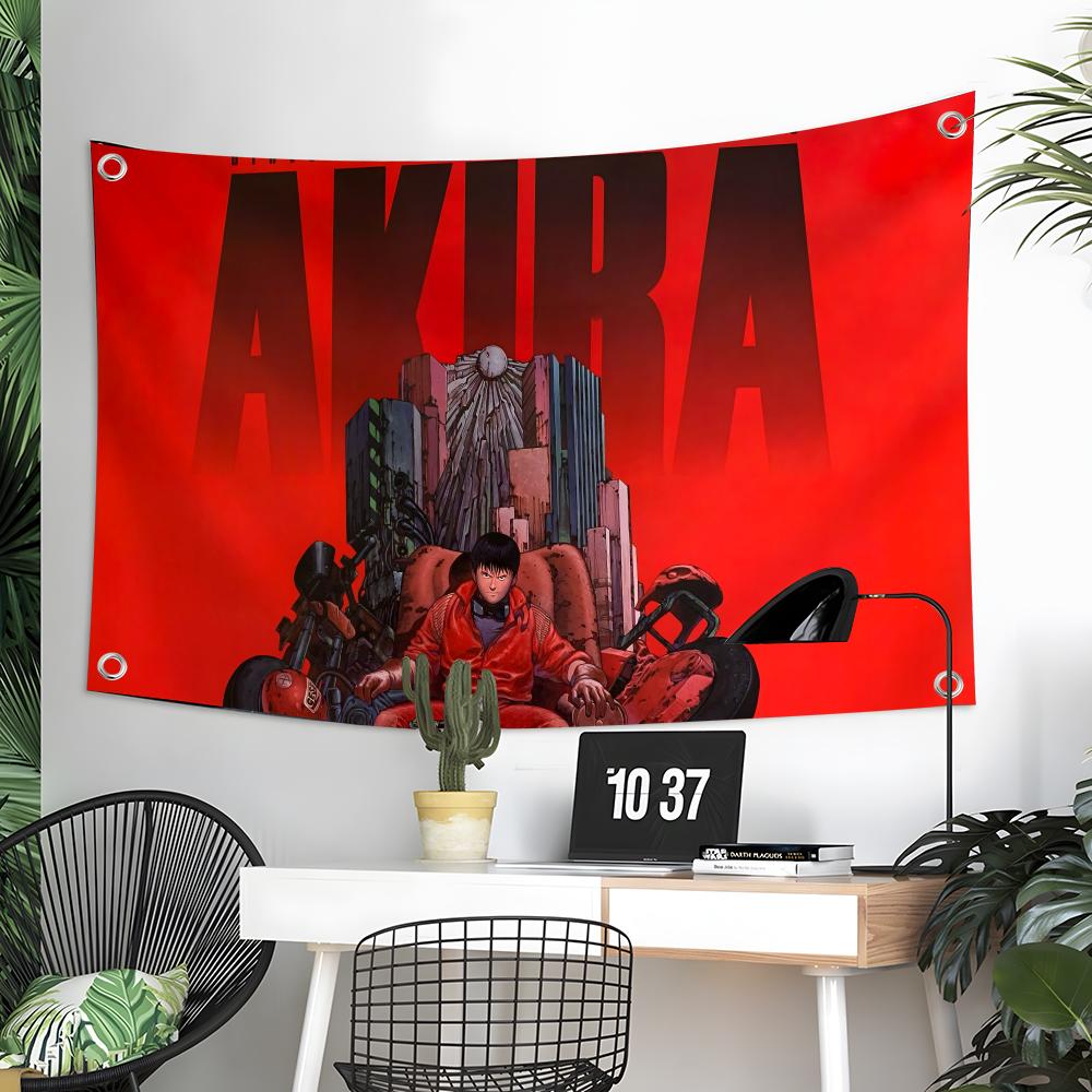 Outdoor Camping Anime - Fantastiche bandiere cyberpunk di A-akira, decorazioni