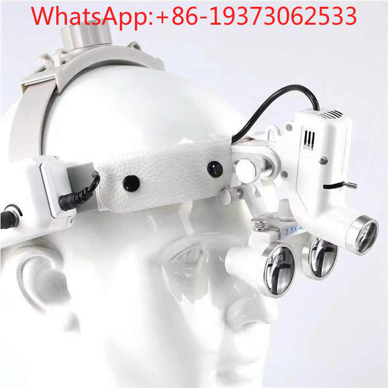 Headlamp - Lente d'ingrandimento 2.5X/3.5X con torcia frontale