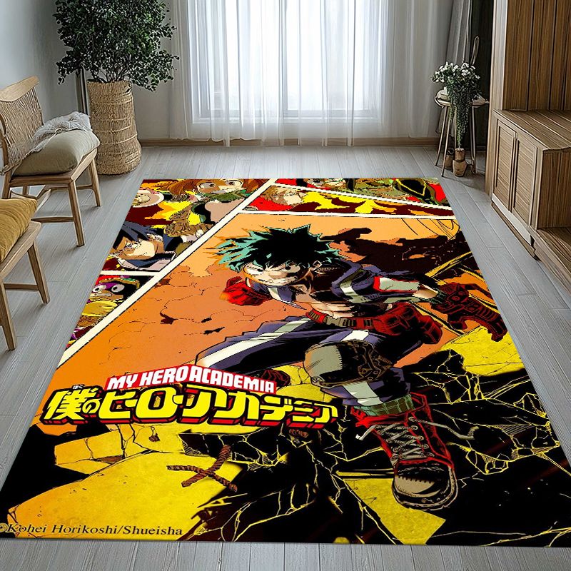 Outdoor Camping Anime - Tappeto Antiscivolo My Hero Academia Anime
