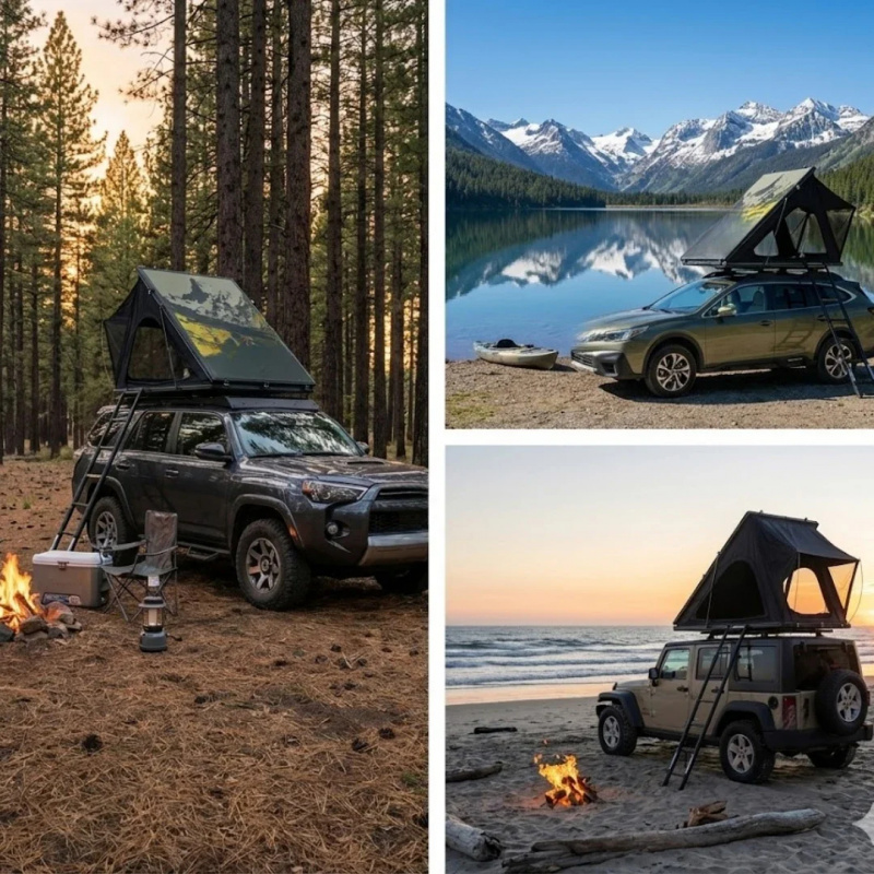 Outdoor Camping Car Tent - Tenda da Tetto per Auto in