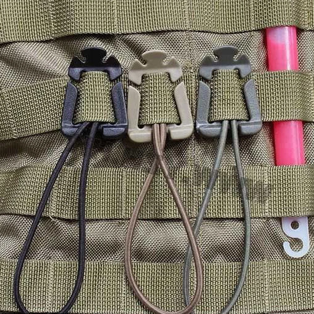 Outdoor Camping Essential Gear - 1/2/5 Pezzi Moschettone a Clip per