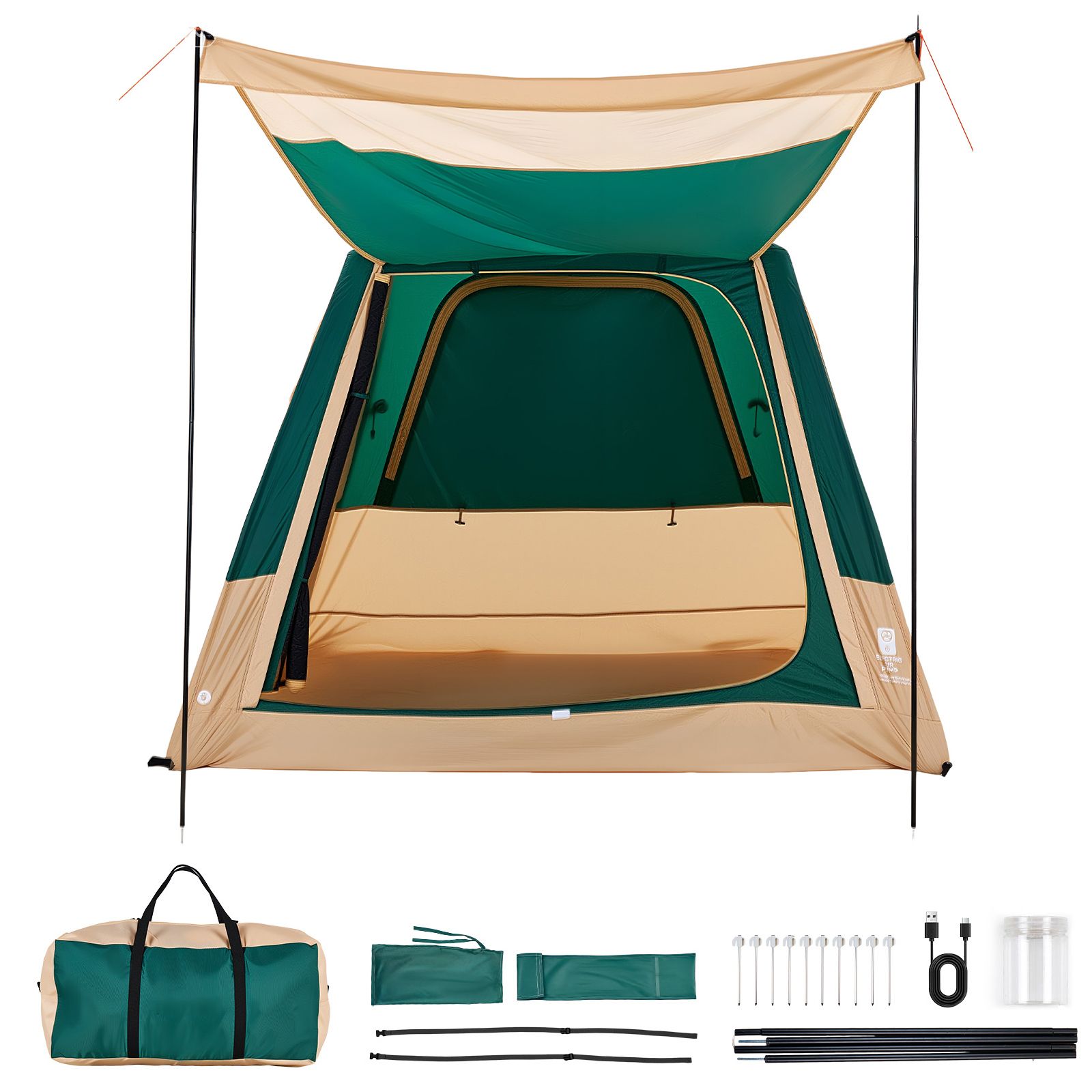 Outdoor Camping On Youtube - Tenda da Campeggio, Tenda Gonfiabile per