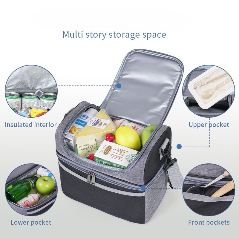 Outdoor Camping Meals - Lunch Box per uomo Borsa per