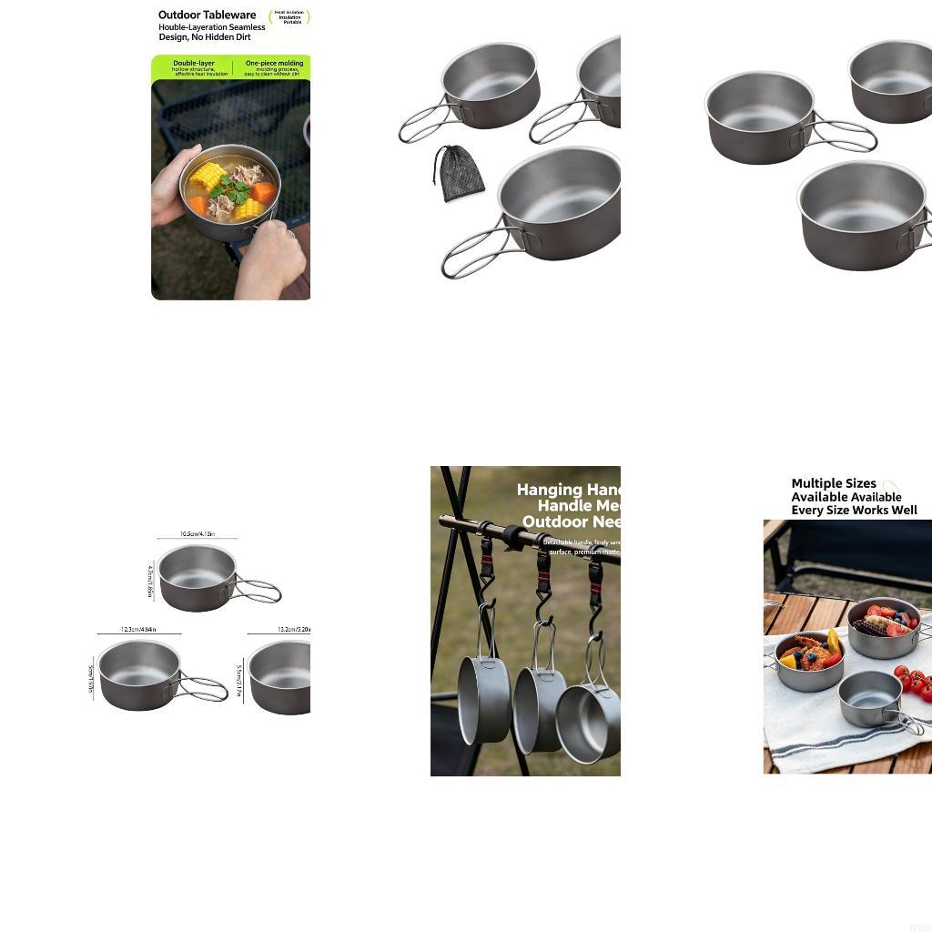 Outdoor Camping Meals - Ciotola da cucina da campo in