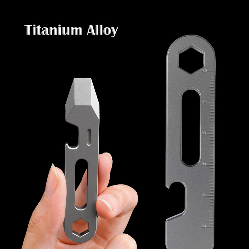 Outdoor Camping Essential Gear - 8CM CNC TC4 Lega di titanio