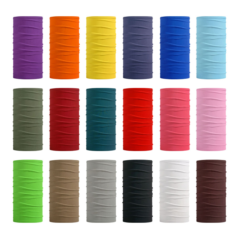 Outdoor Camping Essential Gear - Bandane tinta unita senza cuciture uomo