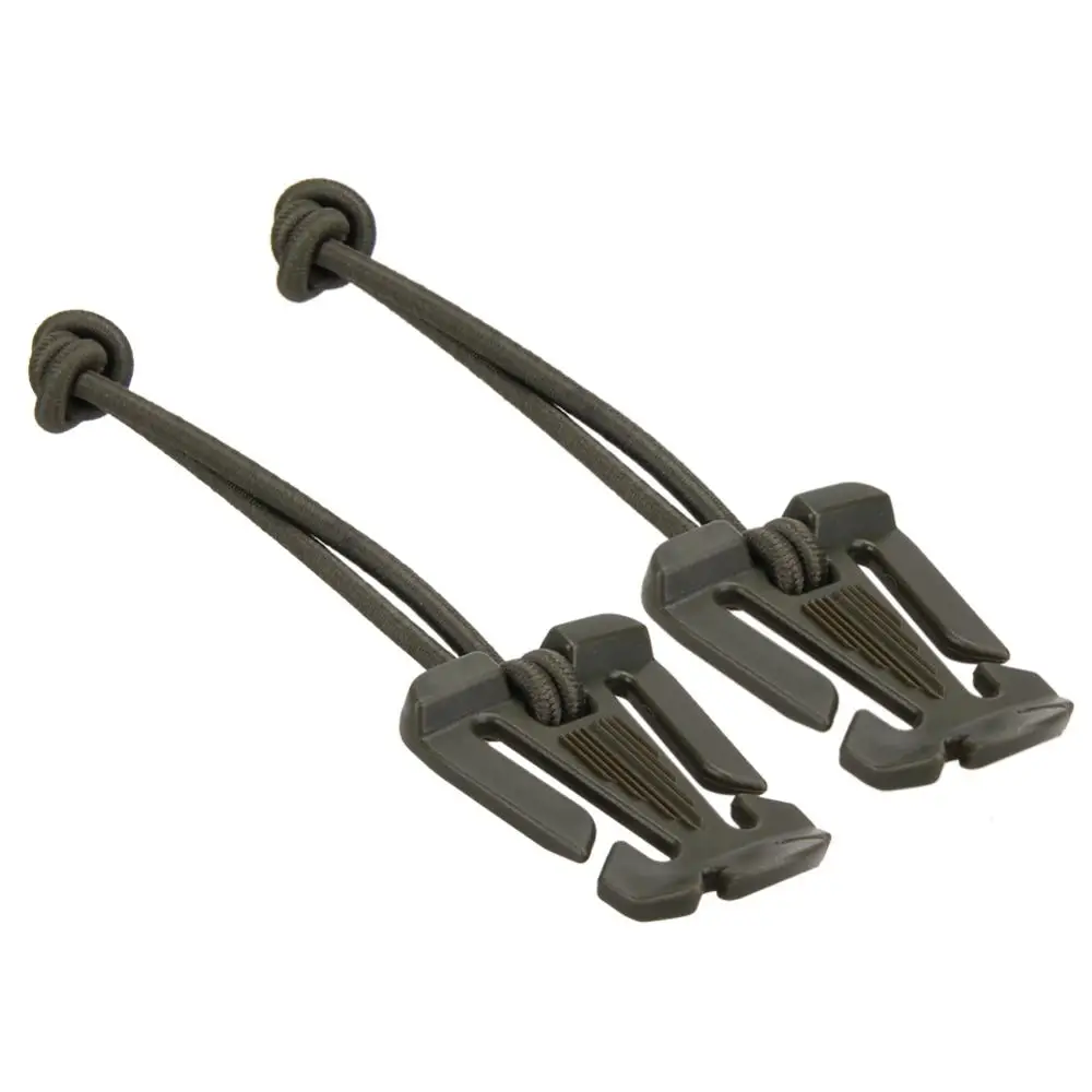 Outdoor Camping Essential Gear - 2 Pezzi Moschettone a Clip per