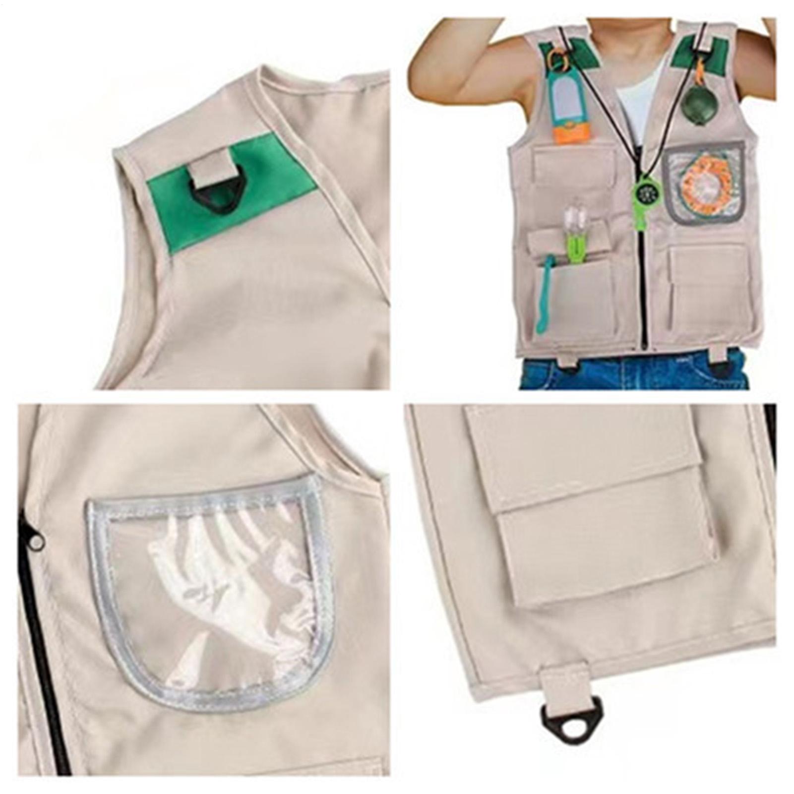 Outdoor Camping Kids Activities - Gilet da pesca per bambini Giacca