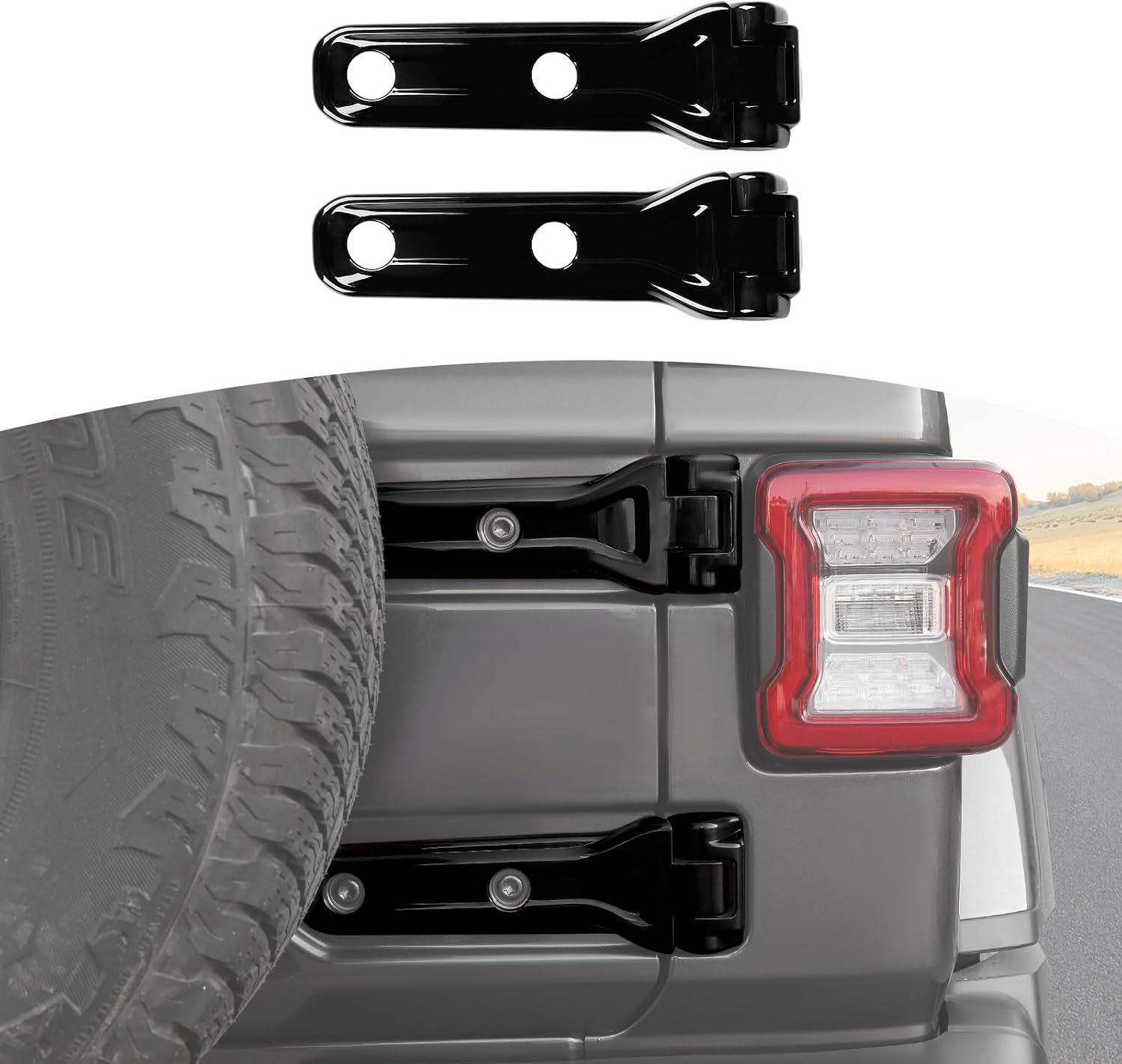 Outdoor Camping Jeep - Copri Cerniere per Portellone Posteriore Jeep