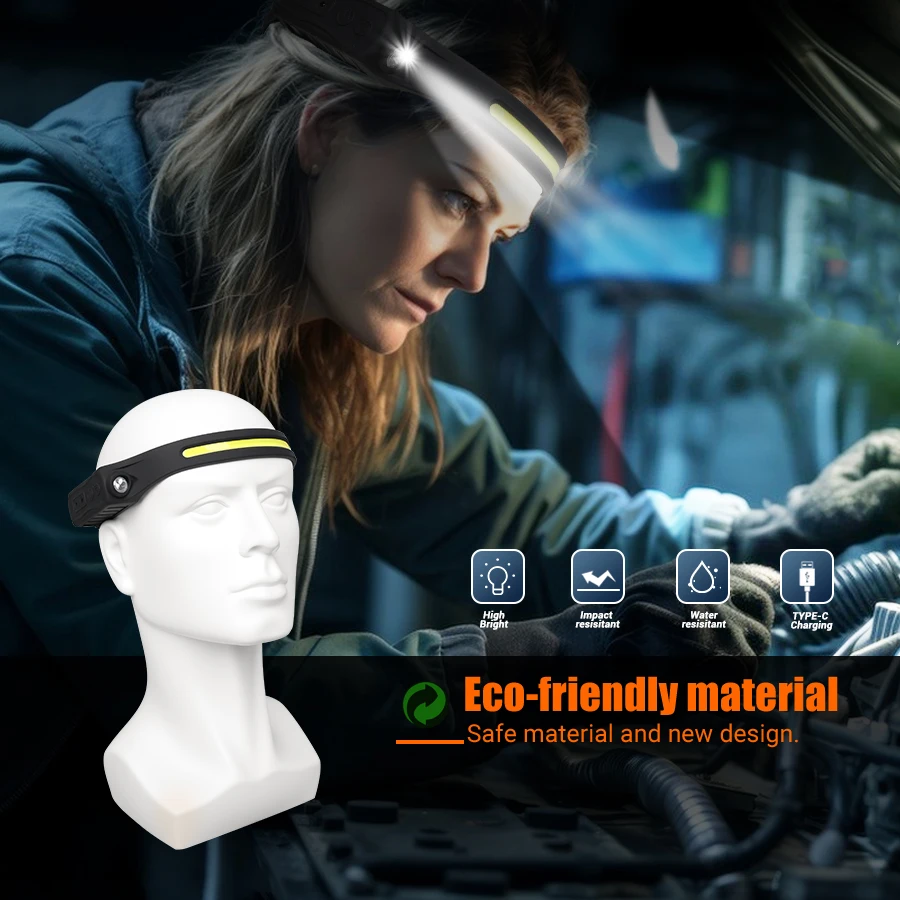 Faro ricaricabile Sensore di m - Headlamp recensione e prezzo