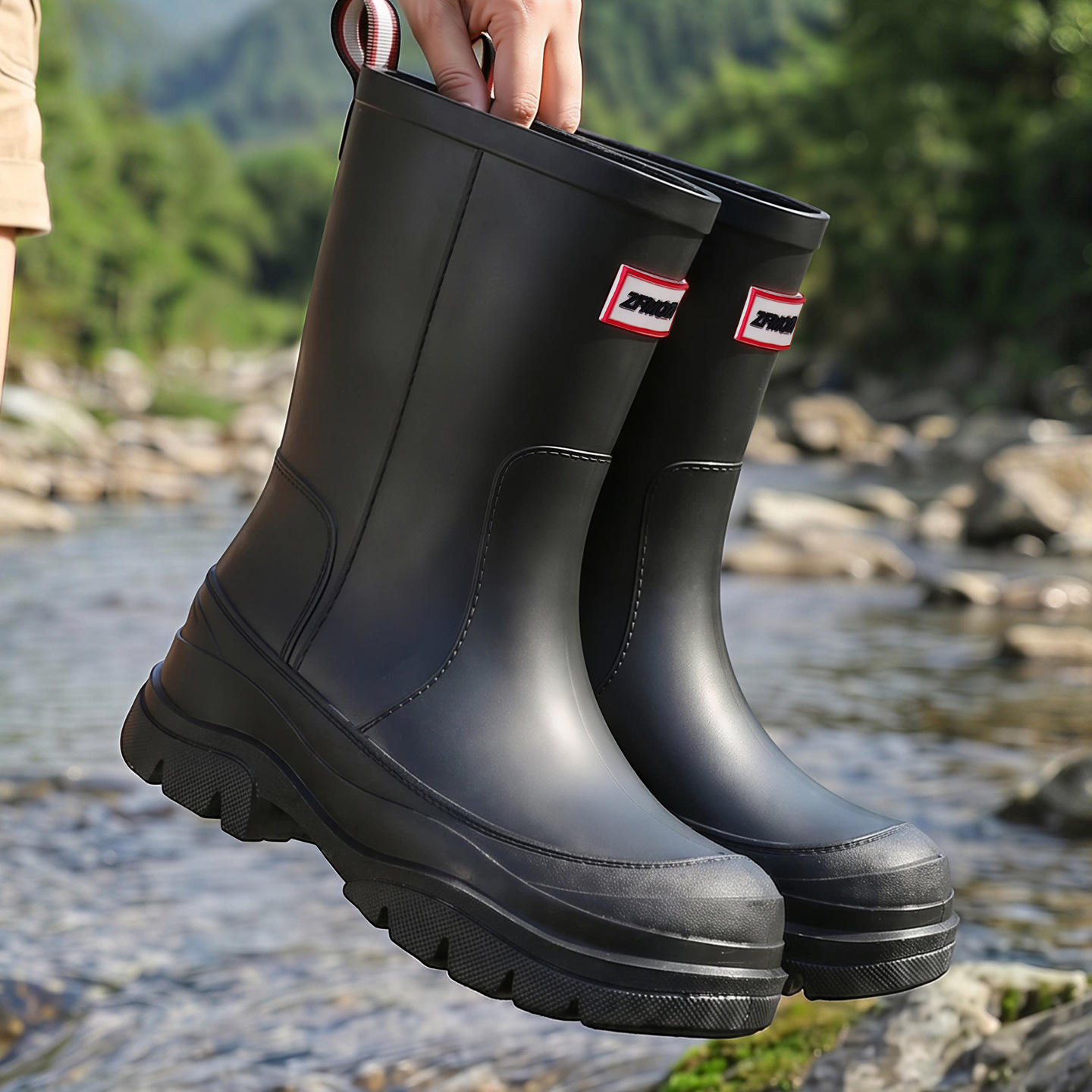 Stivali da Pioggia alla Moda a - Outdoor Camping On Youtube recensione e prezzo