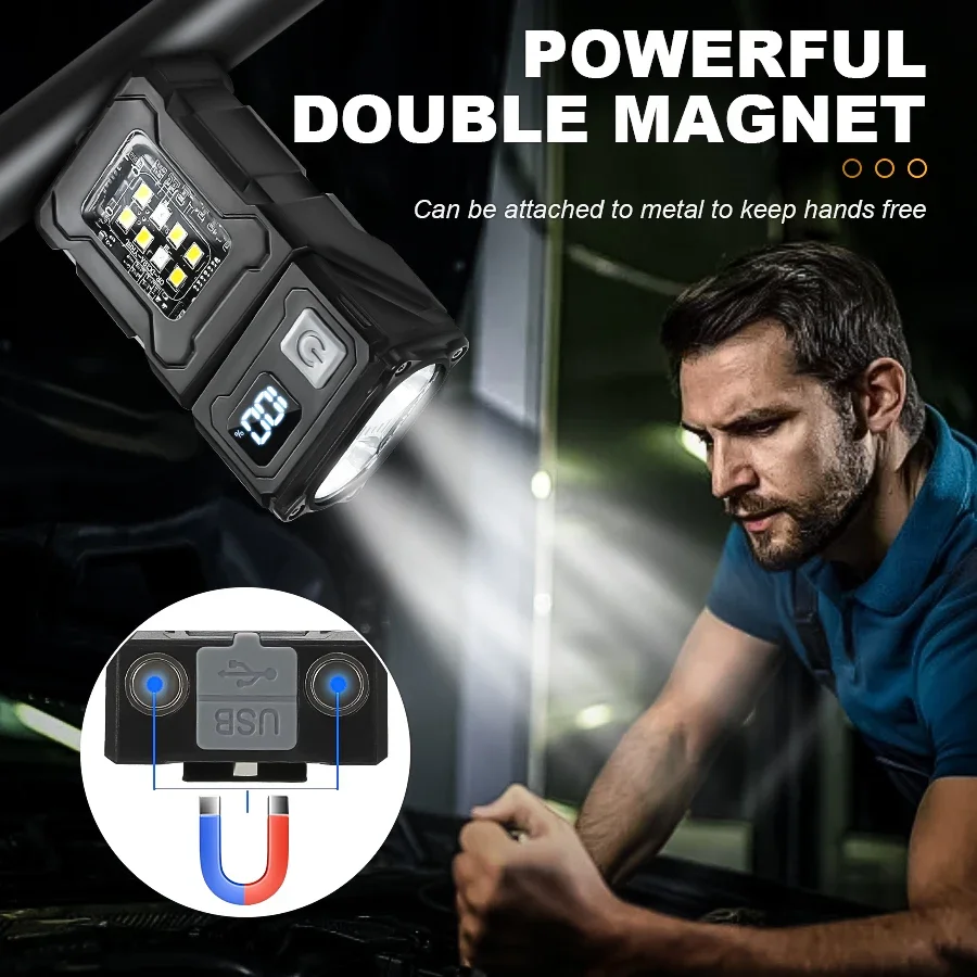 Mini torcia portatile a LED CO - Battery Outdoor Camping recensione e prezzo