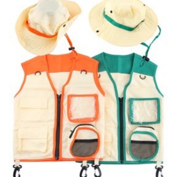 Set di 2 Pezzi Costume da Espl - Outdoor Camping Kids Activities recensione e prezzo