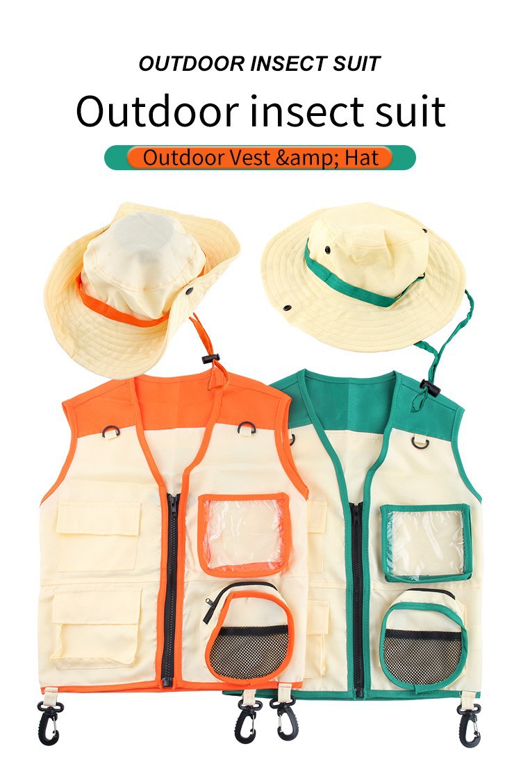Set di 2 Pezzi Costume da Espl - Outdoor Camping Kids Activities recensione e prezzo