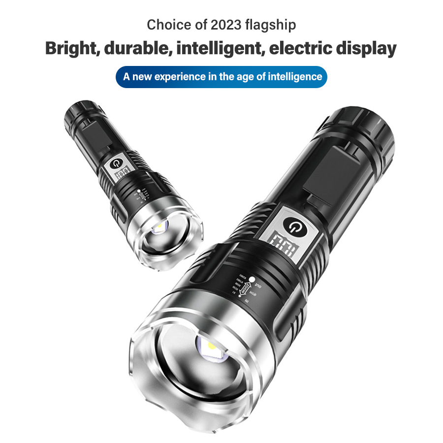 Torcia LED ad alta potenza 200 - Battery Outdoor Camping recensione e prezzo