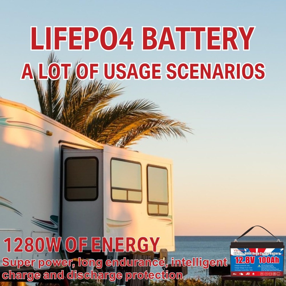 Batteria LiFePO4 12.8V 100Ah c - Outdoor Camping Essential Gear recensione e prezzo