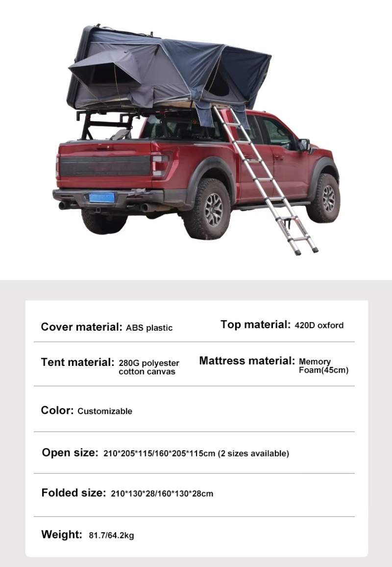 Tenda da Tetto per Auto SUV Fu - Outdoor Camping Car Tent recensione e prezzo