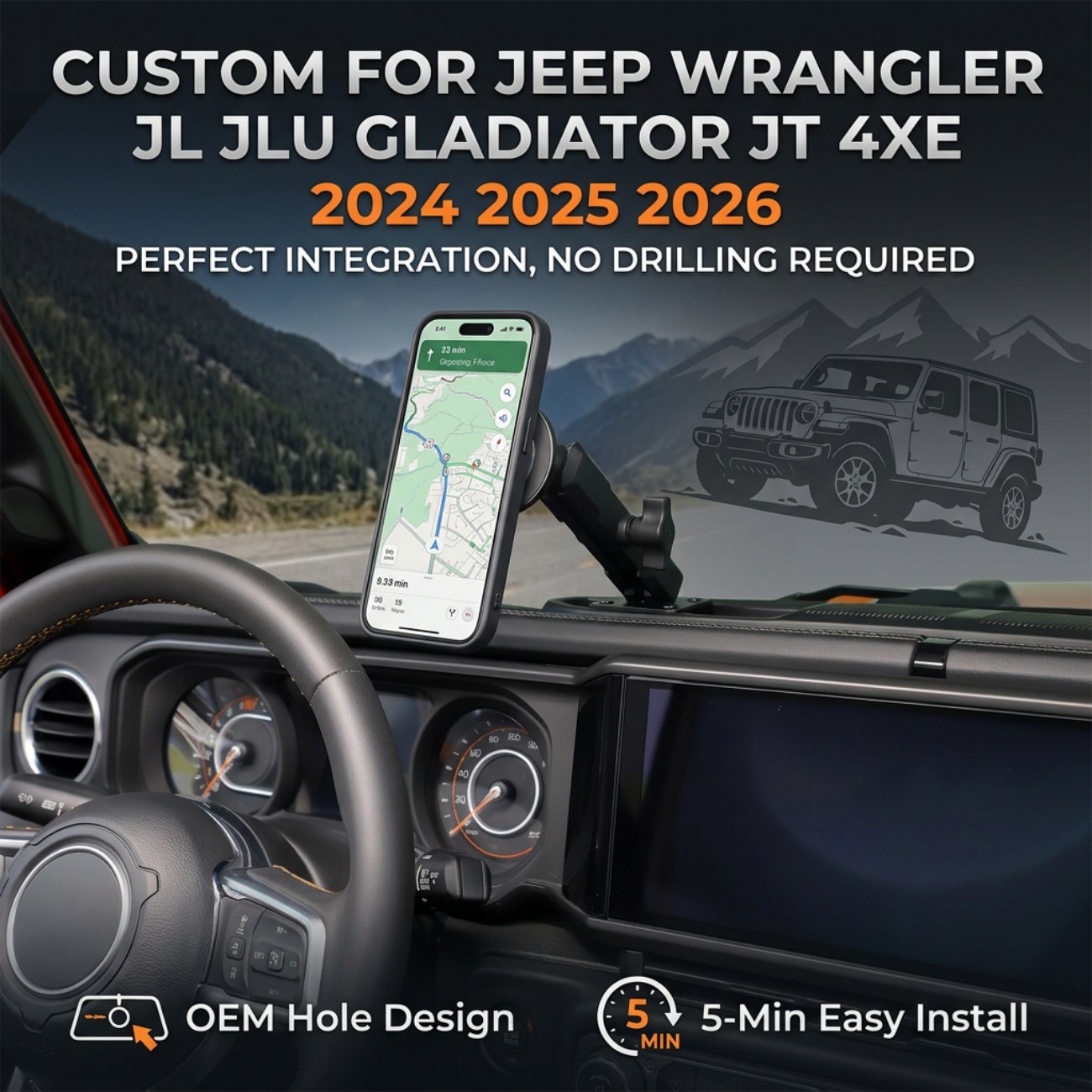 Supporto Magnetico Regolabile  - Outdoor Camping Jeep recensione e prezzo