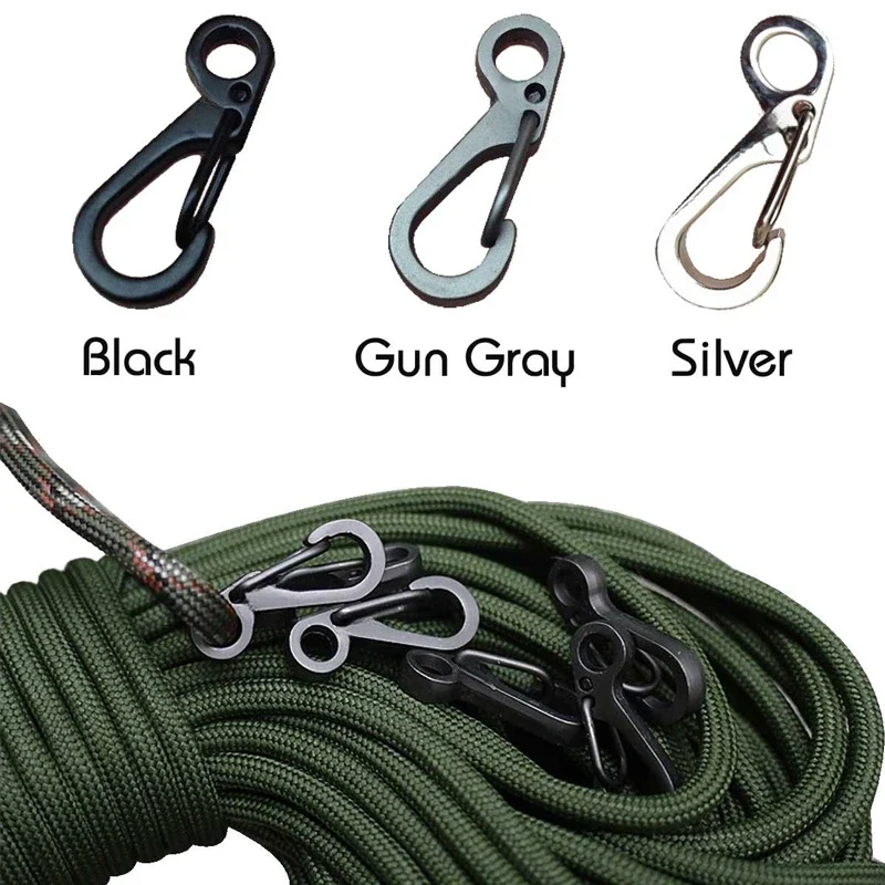 10 Pezzi/Lotto Mini Moschetton - Outdoor Camping Essential Gear recensione e prezzo
