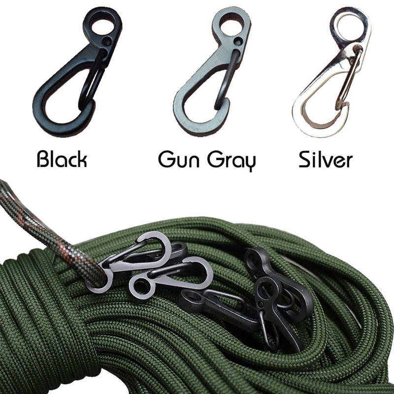 10 Pz/lotto Mini Moschettone P - Outdoor Camping Essential Gear recensione e prezzo