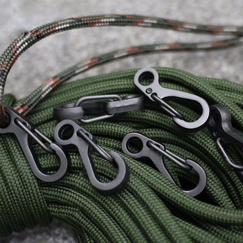 10 Pz/lotto Mini Moschettone P - Outdoor Camping Essential Gear recensione e prezzo