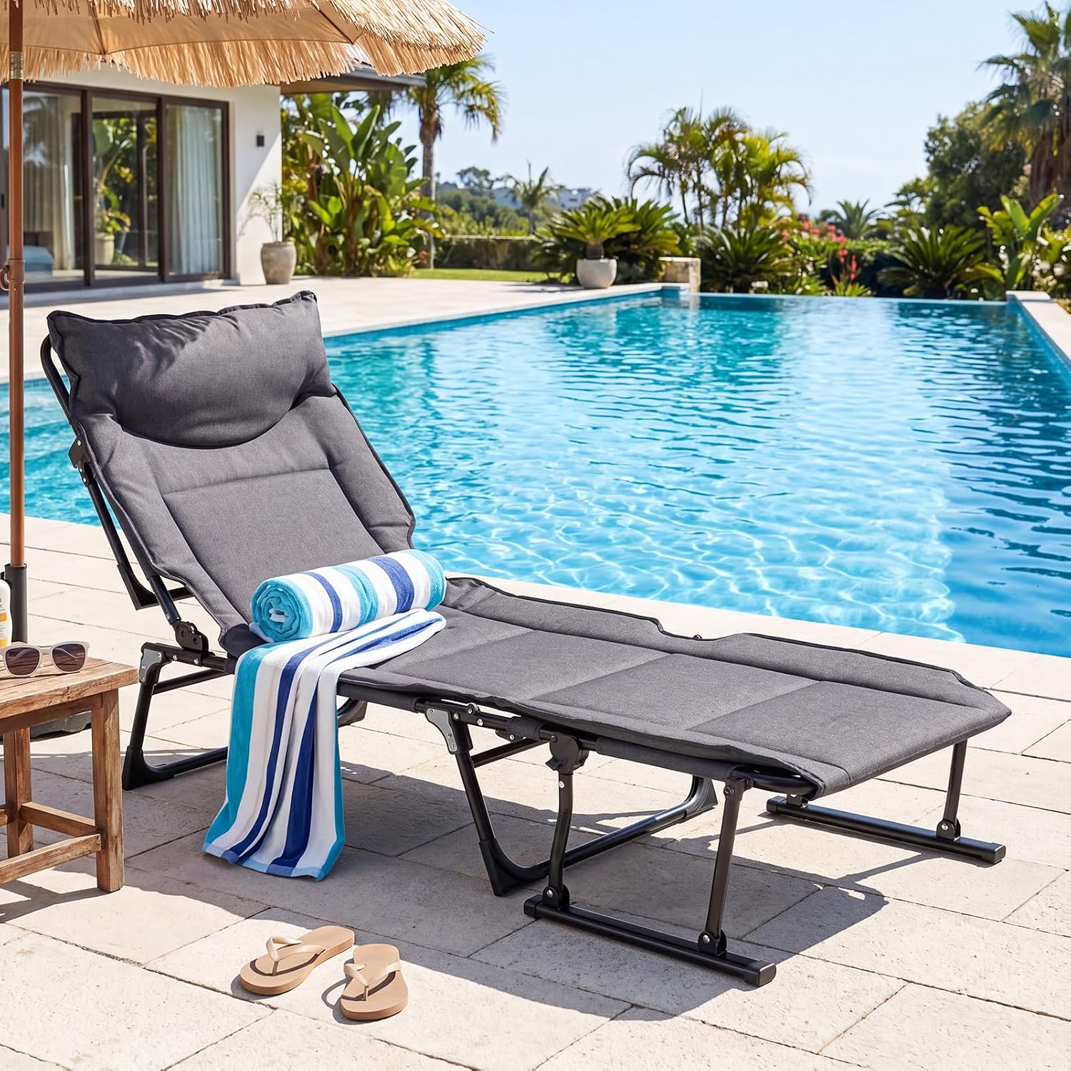 Set di 2 sedie a sdraio pieghe - Outdoor Camping Cot recensione e prezzo