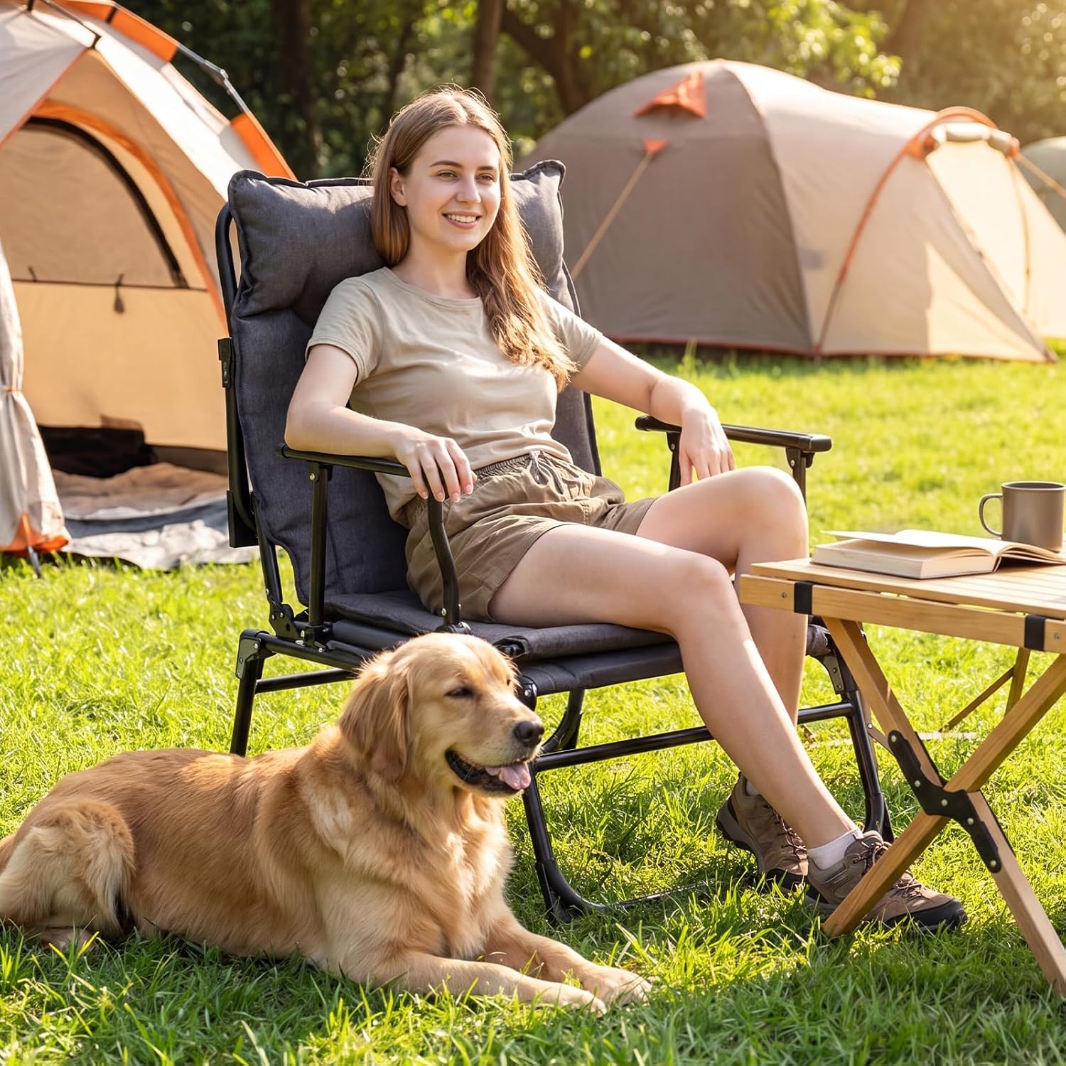 Set di 2 sedie a sdraio pieghe - Outdoor Camping Cot recensione e prezzo