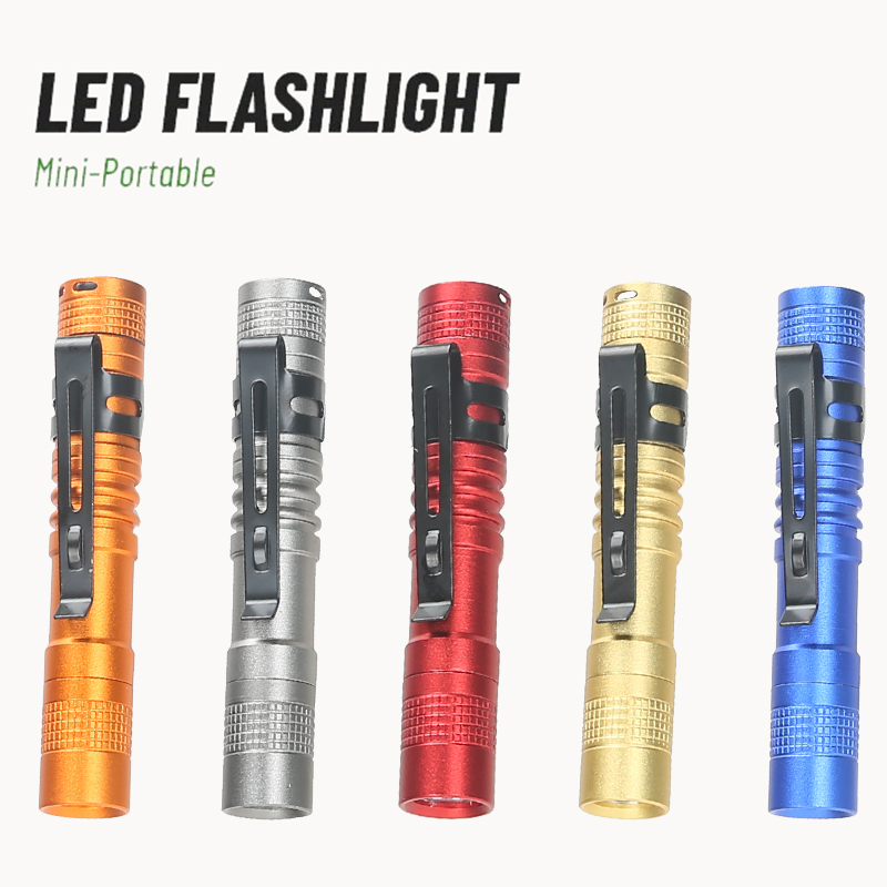 Mini torcia portatile a penna  - Battery Outdoor Camping recensione e prezzo