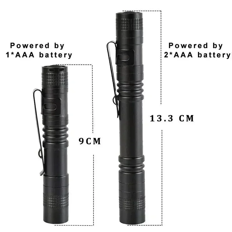 Mini torcia portatile a penna  - Battery Outdoor Camping recensione e prezzo