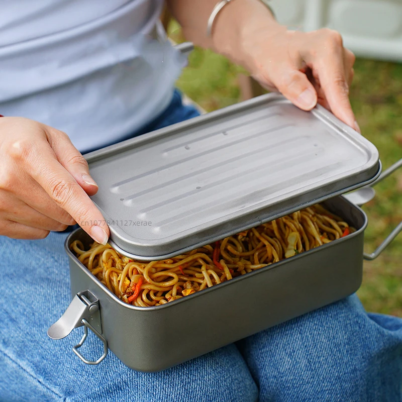 Portapranzo quadrato da estern - Outdoor Camping Meals recensione e prezzo