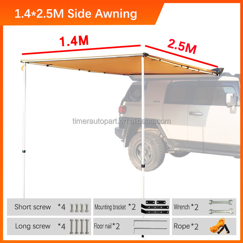 Tenda Laterale per Auto con Lo - Outdoor Camping Car Tent recensione e prezzo