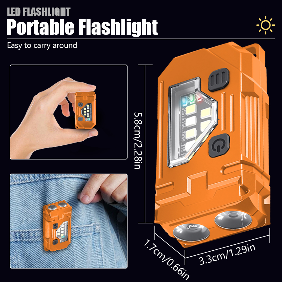 Mini Torcia Portachiavi EDC Ri - Headlamp recensione e prezzo