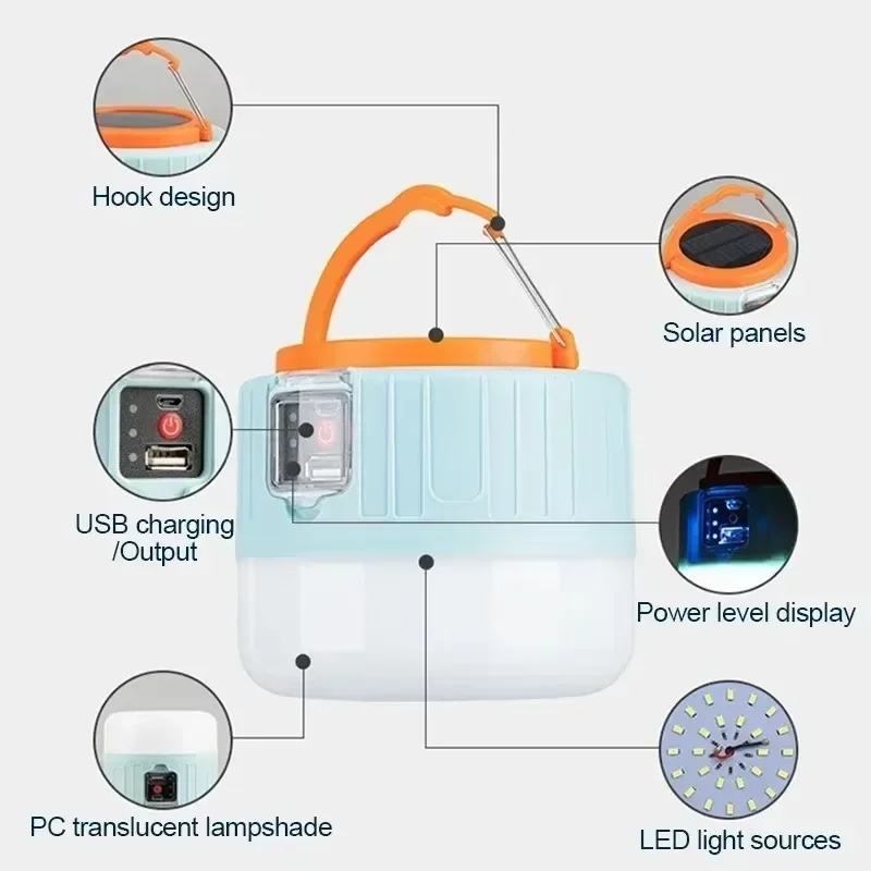 Lanterna da campeggio solare a - Outdoor Camping Light Ideas recensione e prezzo