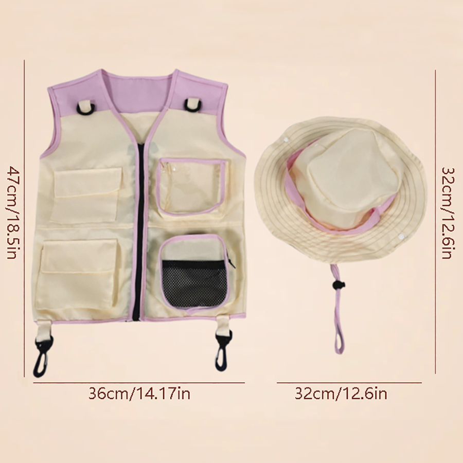 Bambini Explorer gilet cappell - Outdoor Camping Kids Activities recensione e prezzo