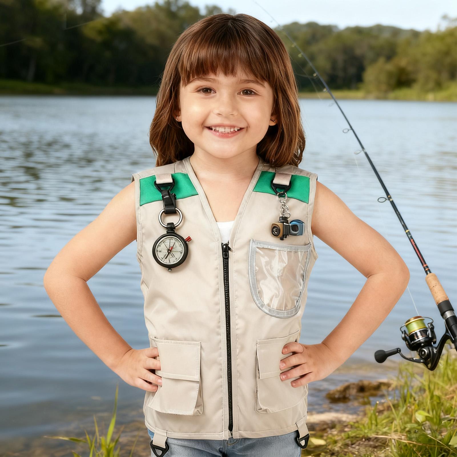 Gilet cargo per bambini Giacca - Outdoor Camping Kids Activities recensione e prezzo