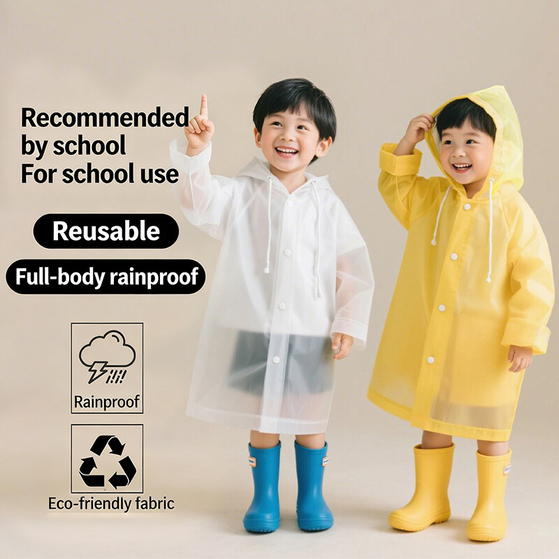 Impermeabile Monouso Lungo per - Outdoor Camping Kids Activities recensione e prezzo