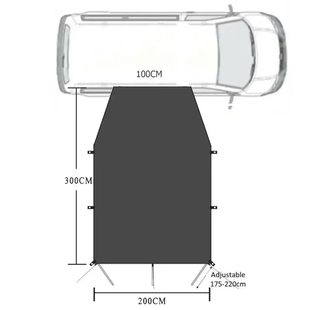Tenda per auto tenda da campeg - Outdoor Camping Jeep recensione e prezzo