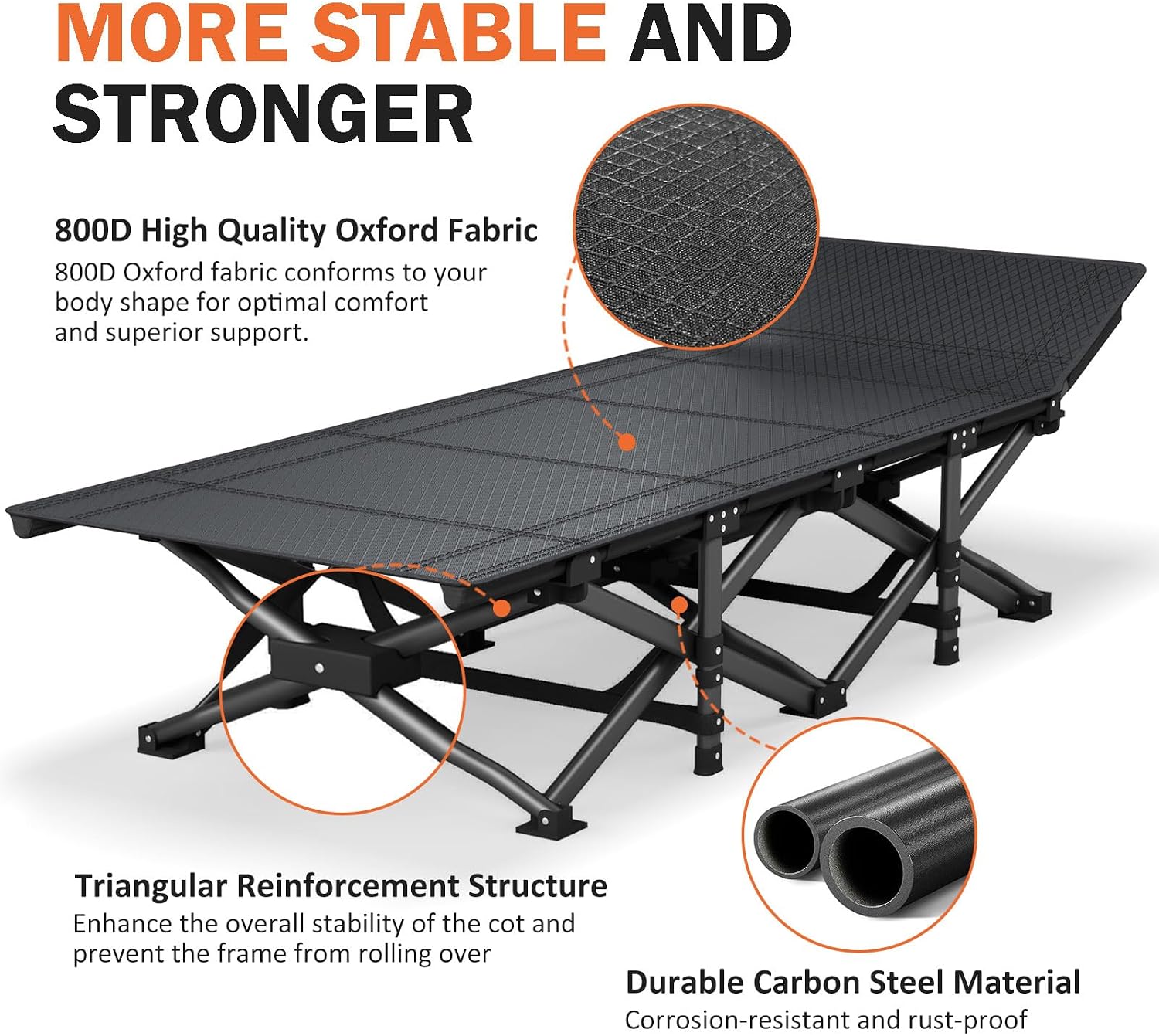 Lettino da campeggio per adult - Outdoor Camping Cot recensione e prezzo