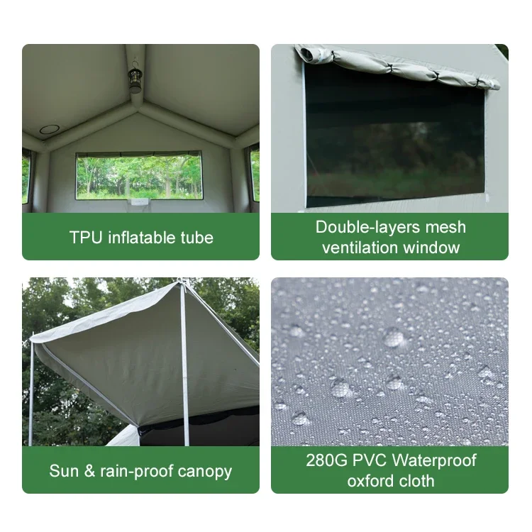 Tenda Gonfiabile Portatile per - Outdoor Camping On Youtube recensione e prezzo