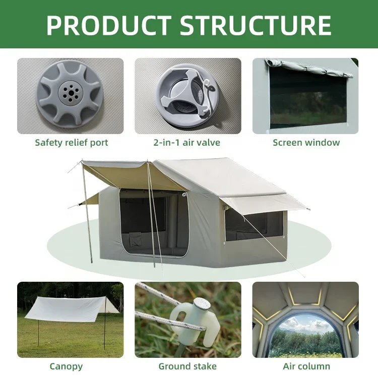 Tenda Gonfiabile Portatile per - Outdoor Camping On Youtube recensione e prezzo