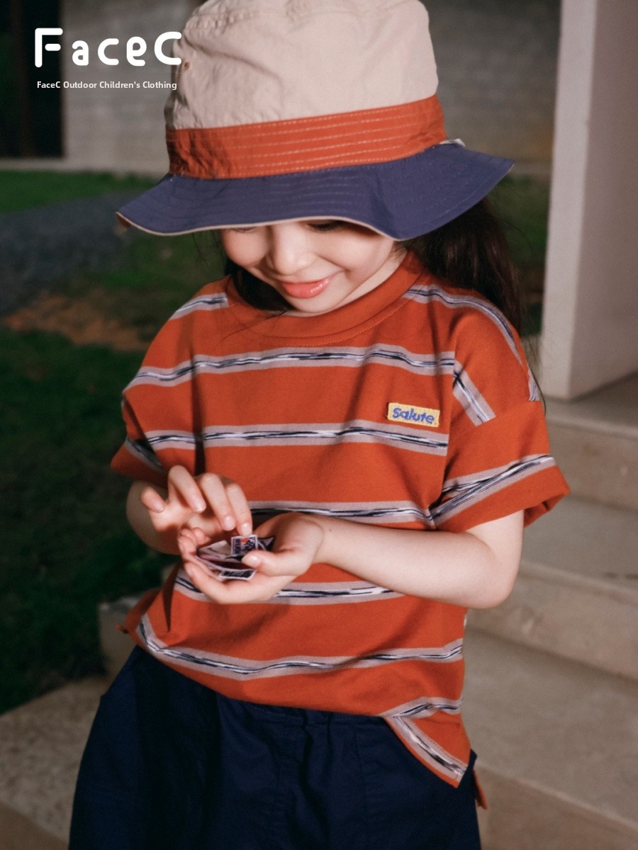 T-Shirt a Maniche Corte in Pur - Outdoor Camping Kids Activities recensione e prezzo