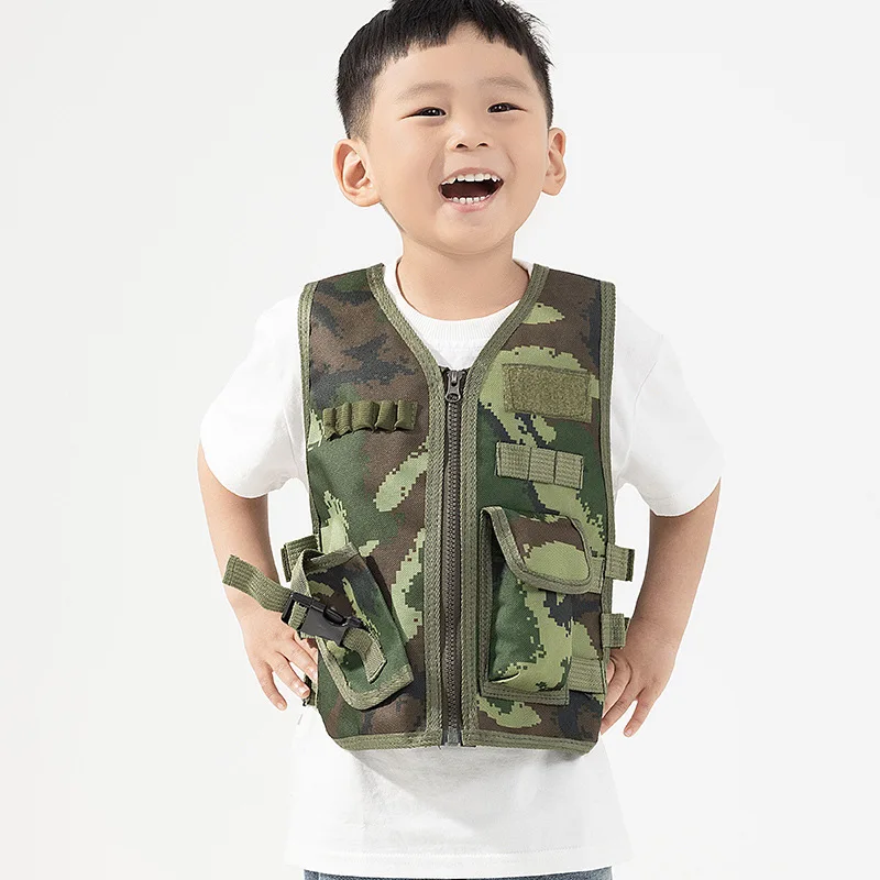 Gilet Tattico per Bambini, Cos - Outdoor Camping Kids Activities recensione e prezzo