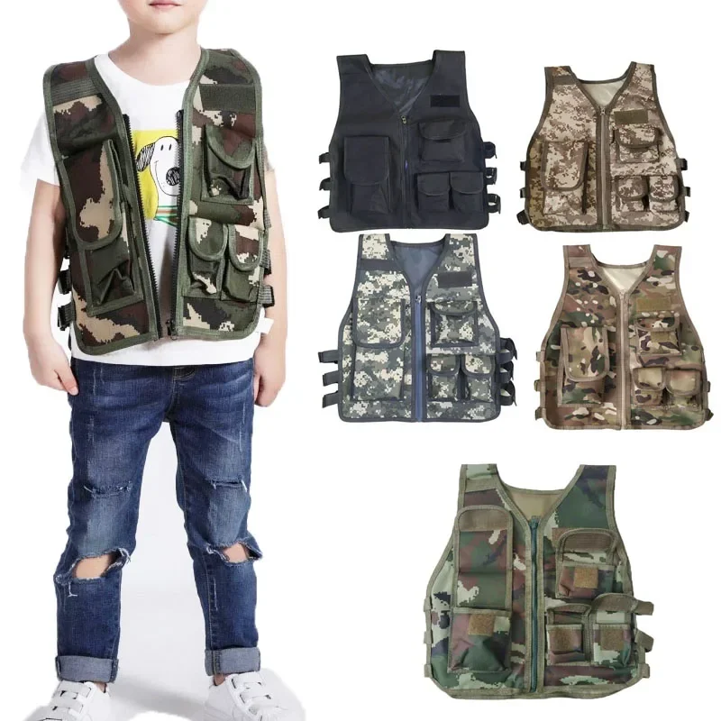 Gilet Tattico per Bambini, Cos - Outdoor Camping Kids Activities recensione e prezzo