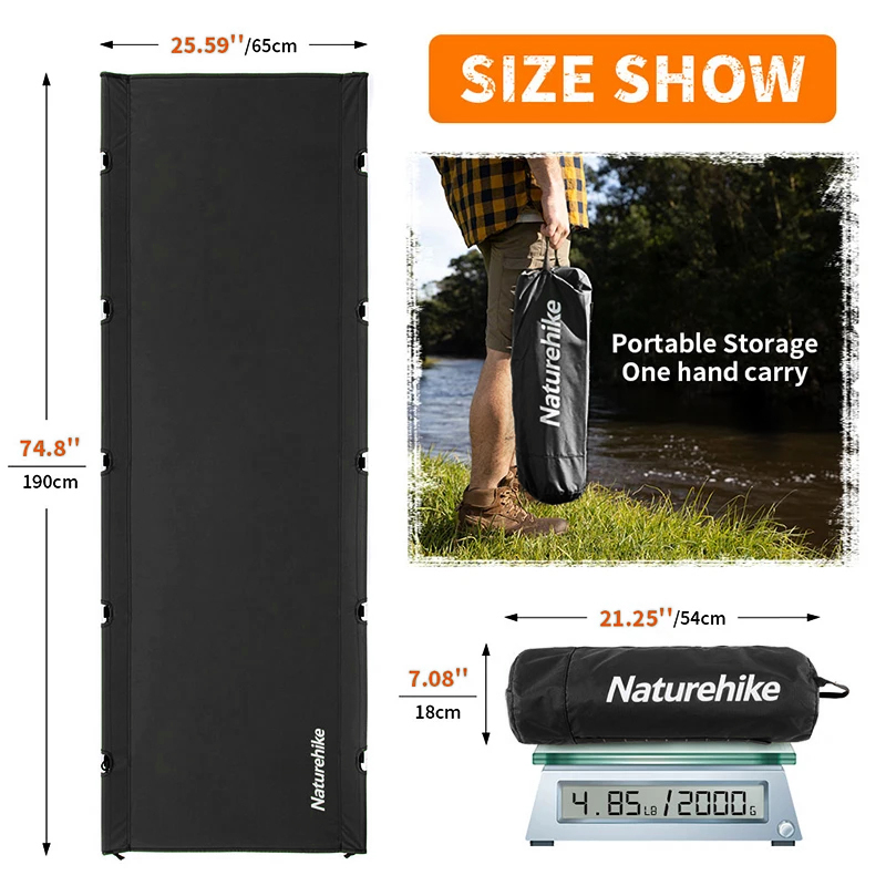 Naturehike XJC05 Letto Pieghev - Outdoor Camping Cot recensione e prezzo